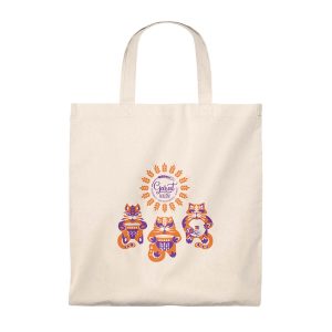 Vászontáska rövid fülű - cicás